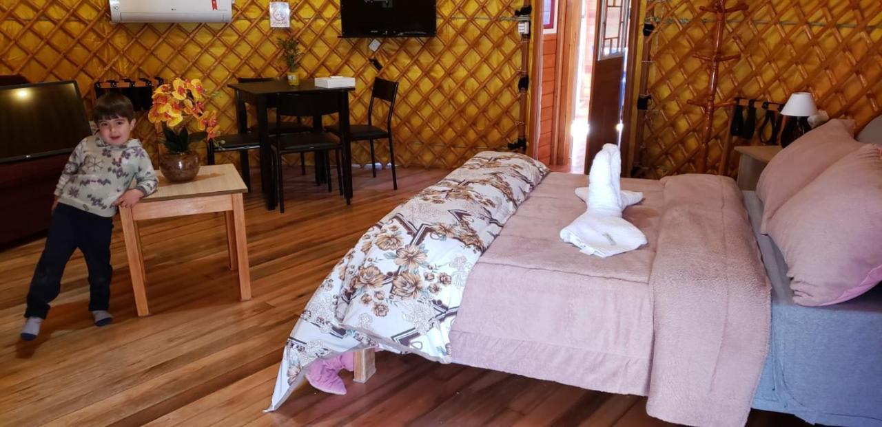 Casa Campo Yurt 3 Aconchego Tenda Mongolica Wifi Urubici Eksteriør billede