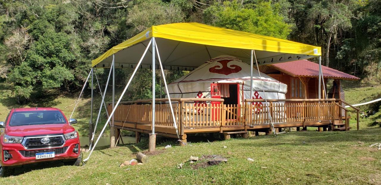 Casa Campo Yurt 3 Aconchego Tenda Mongolica Wifi Urubici Eksteriør billede