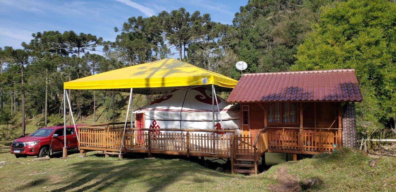 Casa Campo Yurt 3 Aconchego Tenda Mongolica Wifi Urubici Eksteriør billede